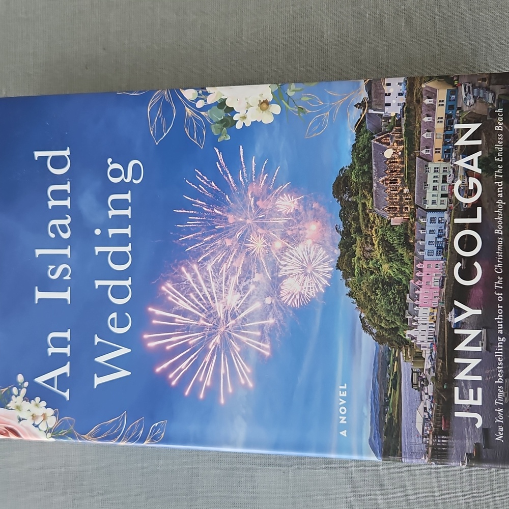 An Island Wedding: A Novel Hardcover Book by Jenny Colgan